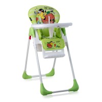 Lorelli Tutti Frutti Baby High Chair green worm