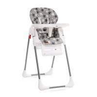 Lorelli Cryspi Baby High Chair, grey stars