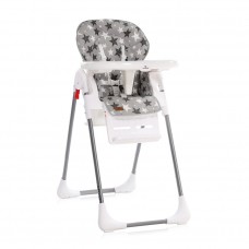 Lorelli Cryspi Baby High Chair, grey stars Lorelli Cryspi Baby High Chair, grey stars