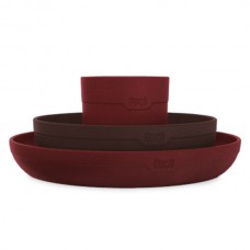 LOVI Tableware Set with Cup Tamarillo