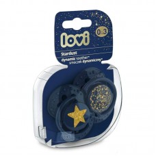 Lovi Silicone Dynamic Soother 2 pcs Stardust 