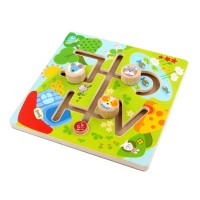 Lucy and Leo Sunny Valley Maze wooden set