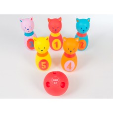 LUDI Baby bowling Cat