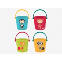 Ludi Colorful buckets 4 pieces Ludi Colorful buckets 4 pieces
