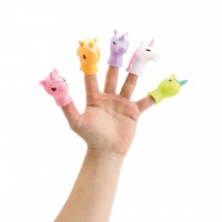 Ludi Комплект кукли за пръсти Еднорог