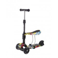 Makani Тротинетка Ride and Skate 3 in 1 Train