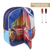 Cerda Little backpack with markers for coloring Cars