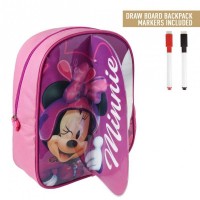 Cerda Little backpack with markers for coloring Minnie