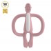 Matchstick Monkey Monkey Teething Toy Dusty Pink