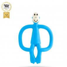 Matchstick Monkey Чесалка с апликатор Original Monkey Teething Toy светлосиня