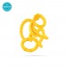 Matchstick Monkey Чесалка с апликатор Mini Monkey Teether жълта