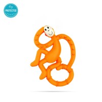 Matchstick Monkey Чесалка с апликатор Mini Monkey Teether оранжева