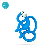 Matchstick Monkey Mini Monkey Teether Blue