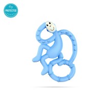 Matchstick Monkey Mini Monkey Teether Light Blue 