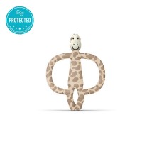 Matchstick Monkey Чесалка с апликатор Animal Teether Giraffe бежова Matchstick Monkey Чесалка с апликатор Animal Teether Giraffe бежова