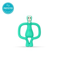 Matchstick Monkey Crocodile Teething Toy green