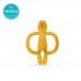 Matchstick Monkey Lion Teething Toy yellow
