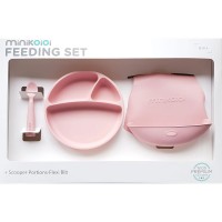 Minikoioi Baby Feeding Set, pink