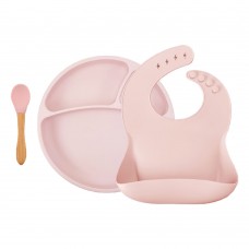 Minikoioi Baby Feeding Set II, pinky pink