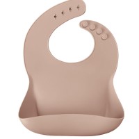 Minikoioi Basics Bib, bubble beige