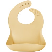Minikoioi Basics Bib, mellow yellow