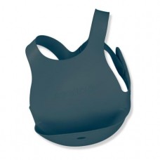 Minikoioi Силиконов лигавник с джоб Flexi Bib, тъмносин