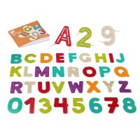 Miniland ECO Activity 123 ABC - цифри и букви за нанизване Miniland ECO Activity 123 ABC - цифри и букви за нанизване