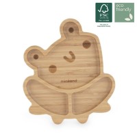 Miniland Wooden plate Frog