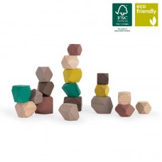 Miniland Towering wood stones 18 pcs