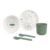 Miniland Eco mealset Eco Friendly, Frog Miniland Eco mealset Eco Friendly, Frog