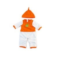 Miniland Пижама за кукла 38 см, оранжева