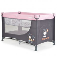 Cangaroo Baby Travel Cot Tommy, pink