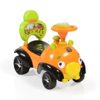 Moni Детска кола за яздене и бутане The Bomb оранжева