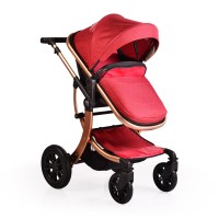 Moni Комбинирана бебешка количка Sofie червена