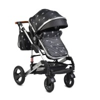Moni Комбинирана бебешка количка Gala Premium Dandelion