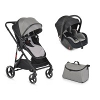 Moni Baby Stroller Marbella 2 in 1, grey Moni Baby Stroller Marbella 2 in 1, grey