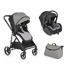 Moni Baby Stroller Marbella 2 in 1, grey