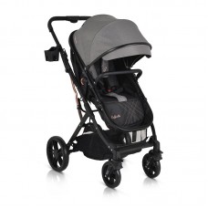 Moni Комбинирана бебешка количка Rafaello, сива