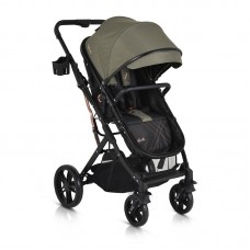 Moni Комбинирана бебешка количка Rafaello, зелена Moni Комбинирана бебешка количка Rafaello, зелена