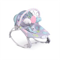 Moni Бебешки шезлонг Lama, сив