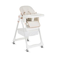 Moni Стол за хранене Lindo, бял Moni Стол за хранене Lindo, бял