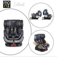 Moni Car Seat Colonel 360° (0-36 kg) light grey