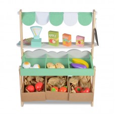 Moni Wooden Supermarket with products