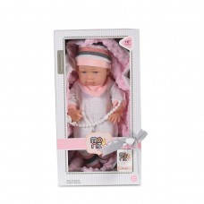Moni Baby doll 41 cm with soother and blanket 