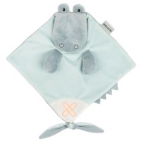 Nattou Мека играчка - одеялце Крокодил