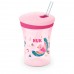 Nuk Чаша със сламка Evolution Action Cup, Chameleon