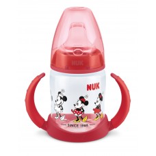 Nuk First Choice Temperature Control Learner Bottle 150ml Mickey, red
