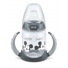 Nuk First Choice Temperature Control Learner Bottle 150ml Mickey, grey