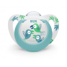Nuk Silicone Pacifiers Star 18-36 m, birds