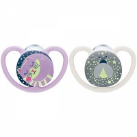 NUK Space Night Soother 6-18 m